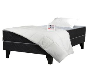 Cama europea 1 plaza x190 cm Aura + Textiles