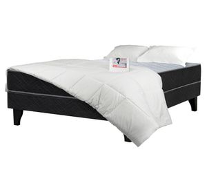 Cama europea Full x190 cm Aura + Textiles