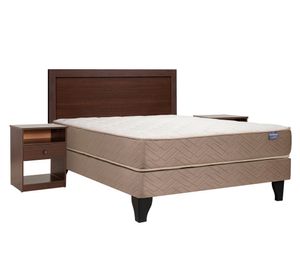 Cama europea 2 plazas x190 cm Bamboo + Set Pamplona