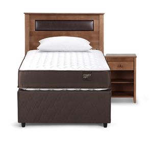 Diván 1.5 plazas Ergo T + set Ferrara + almohadas Slight