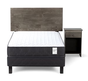 Cama europea 1.5 plazas x 190 cm Wave + Set Tabor Rosen