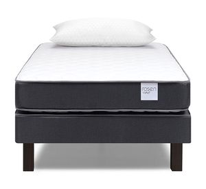 Cama europea 1 plaza Wave + almohada