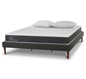 Cama europea King Ortopedic + Almohadas Cic