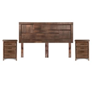 Respaldo king + velador Dolce Rosen