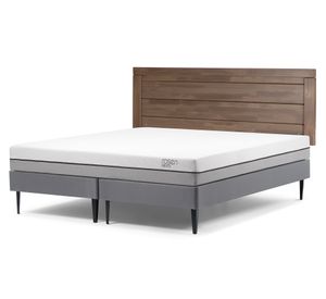 Cama europea King Pratta + base dividida + respaldo Sicilia