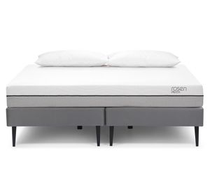 Cama europea 2 plazas base dividida Pratta