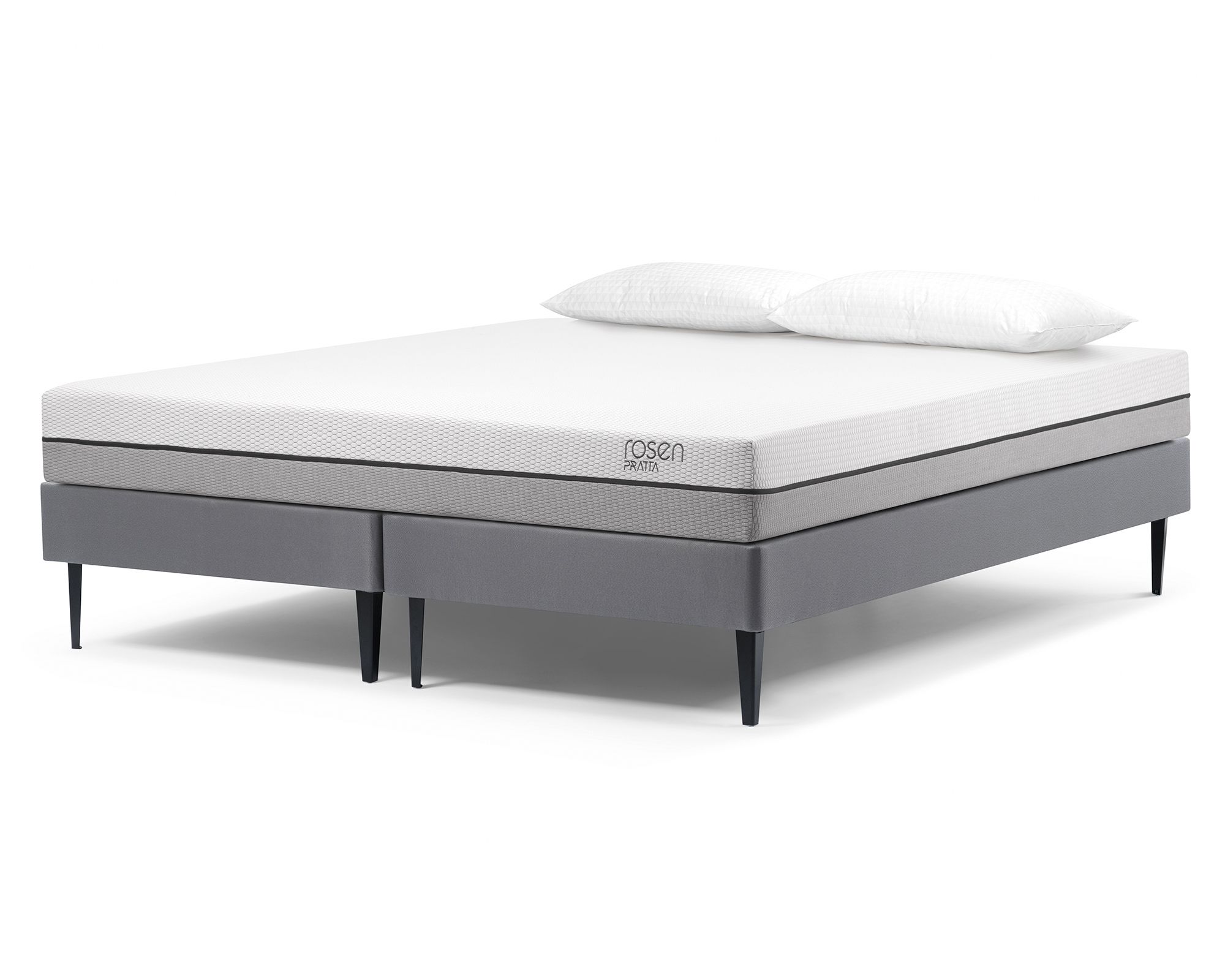 Cama europea 2 plazas base dividida Pratta
