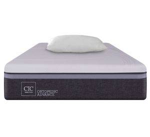 Colchón 1 plaza Ortopedic Advance 190 cm + 1 almohada Cic