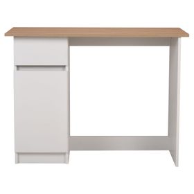 Escritorio 1 puerta 1 cajón olmo/blanco Cic