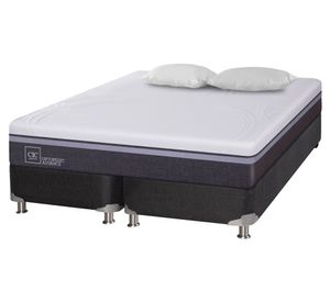 Box spring King Ortopedic Advance + almohada Cic