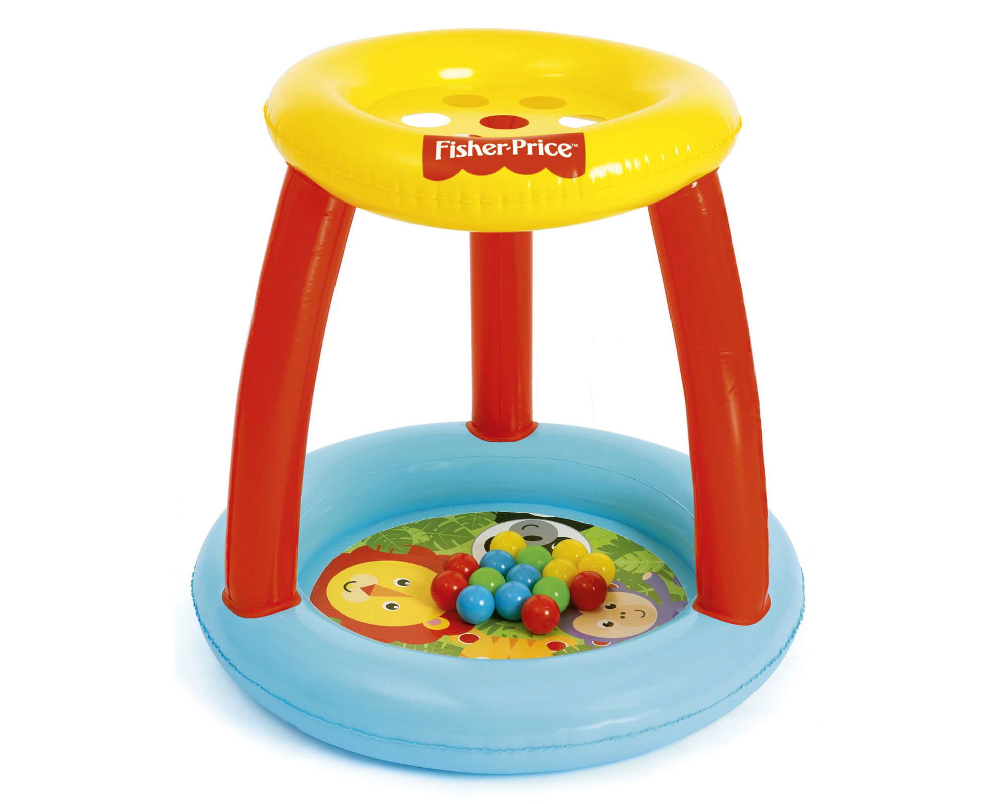 Bestway Piscina de pelotas + 15 pelotas Fisher Price.