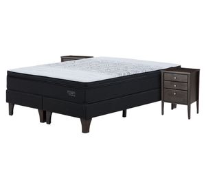 Cama europea King Tempo base dividida + Issey
