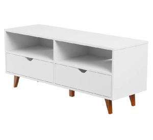 Rack TV 49'' Block blanco Be Design