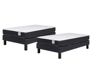 Cama 1 plaza 190 cm Wave 2 unidades