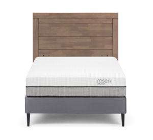 Cama europea 1.5 plazas Pratta + respaldo Sicilia