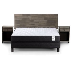 Cama europea 2 plazas x 190 cm Wave + Set Tabor Rosen