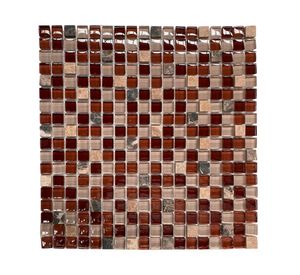 Malla mosaico 30x30 cm terracota