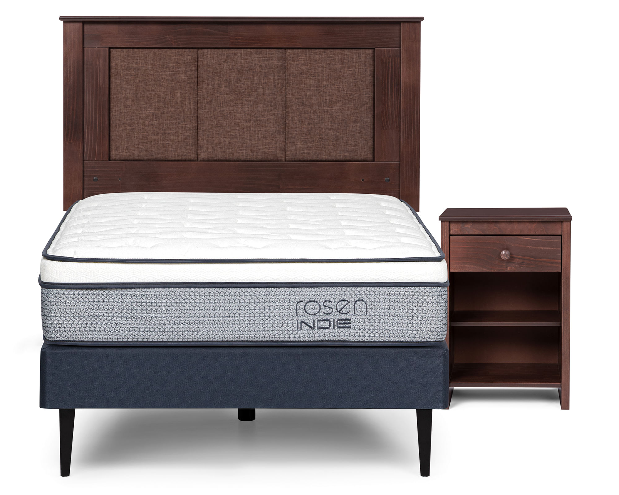 Rosen Cama europea 1.5 plazas Indie + set Rachel