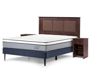 Cama europea 2 plazas Indie + set Rachel