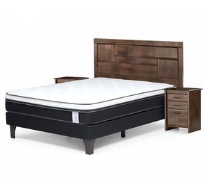 Cama europea 2 plazas New Style 6 + set Dolce