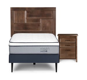Cama europea 1 plaza Indie + set Dolce