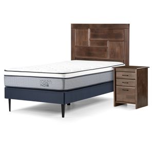 Cama europea 1 plaza Indie + set Dolce