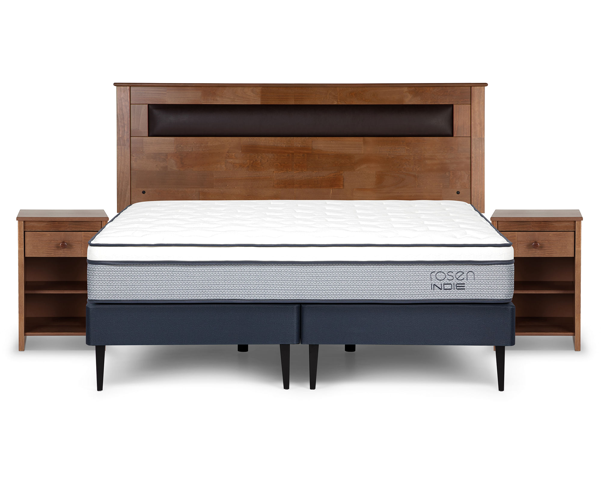 Rosen Cama europea King Indie + Set Ferrara