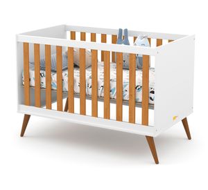 Cuna Gold blanco/eco wood Kidscool