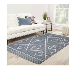 Alfombra 240x340 cm Sisal Atenea gris Idetex