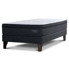 Cama europea 1.5 plazas Tempo patas Rosen