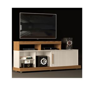 Rack TV 47'' Scala café claro/blanco Altavision