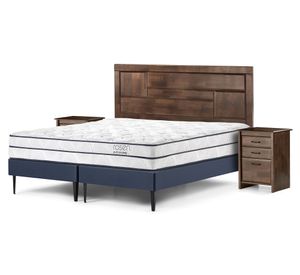 Cama europea King base dividida Autonomy + set Dolce