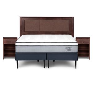 Cama europea 2 plazas base dividida Indie set Rachel