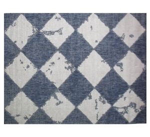 Alfombra 160x230 cm Sisal Atenea azul Idetex