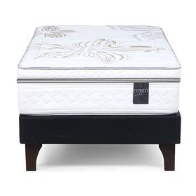 Cama europea 1.5 plazas patas Art 4 Rosen