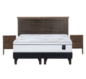 Cama europea 2 plazas Art 4 + set Anna Rosen