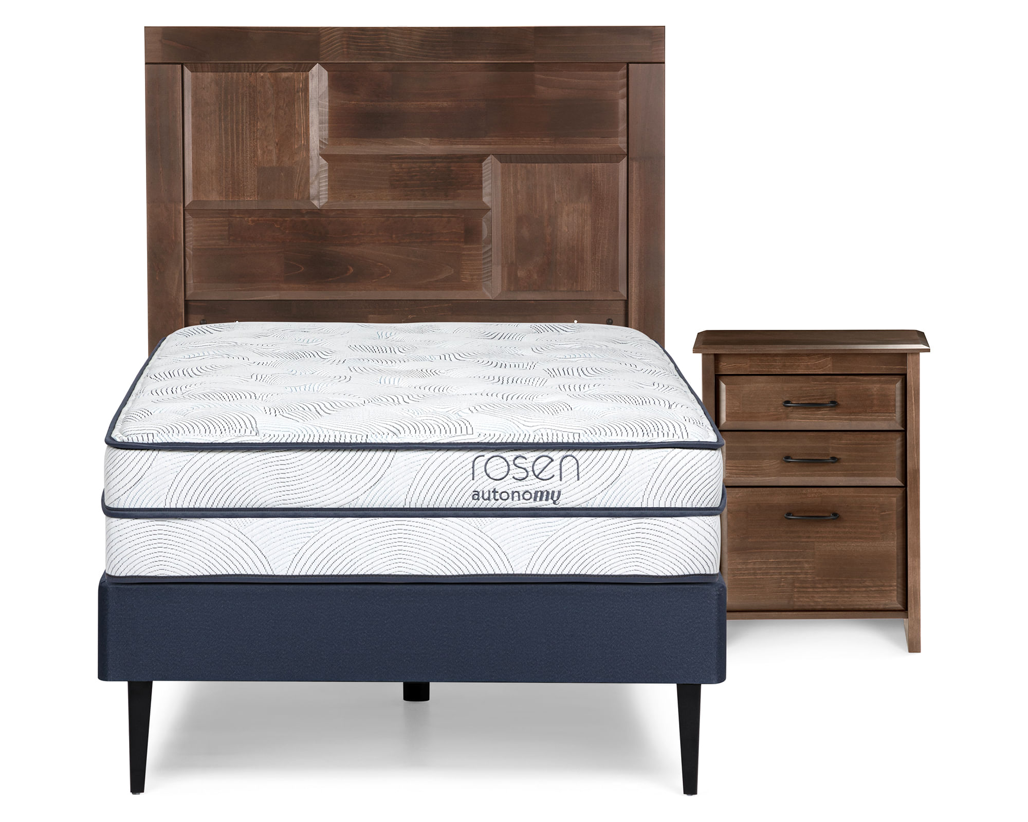 Rosen Cama europea 1.5 plazas Autonomy + set Dolce