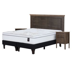 Cama europea 2 plazas Art 4 + set Anna Rosen