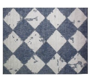 Alfombra 240x340 cm Sisal Atenea azul Idetex