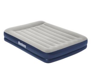 Colchón inflable queen 36x152x203 cm + inflador Bestway