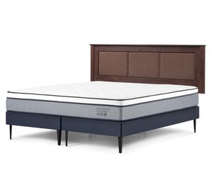 Cama europea King base dividida Indie + respaldo Rachel