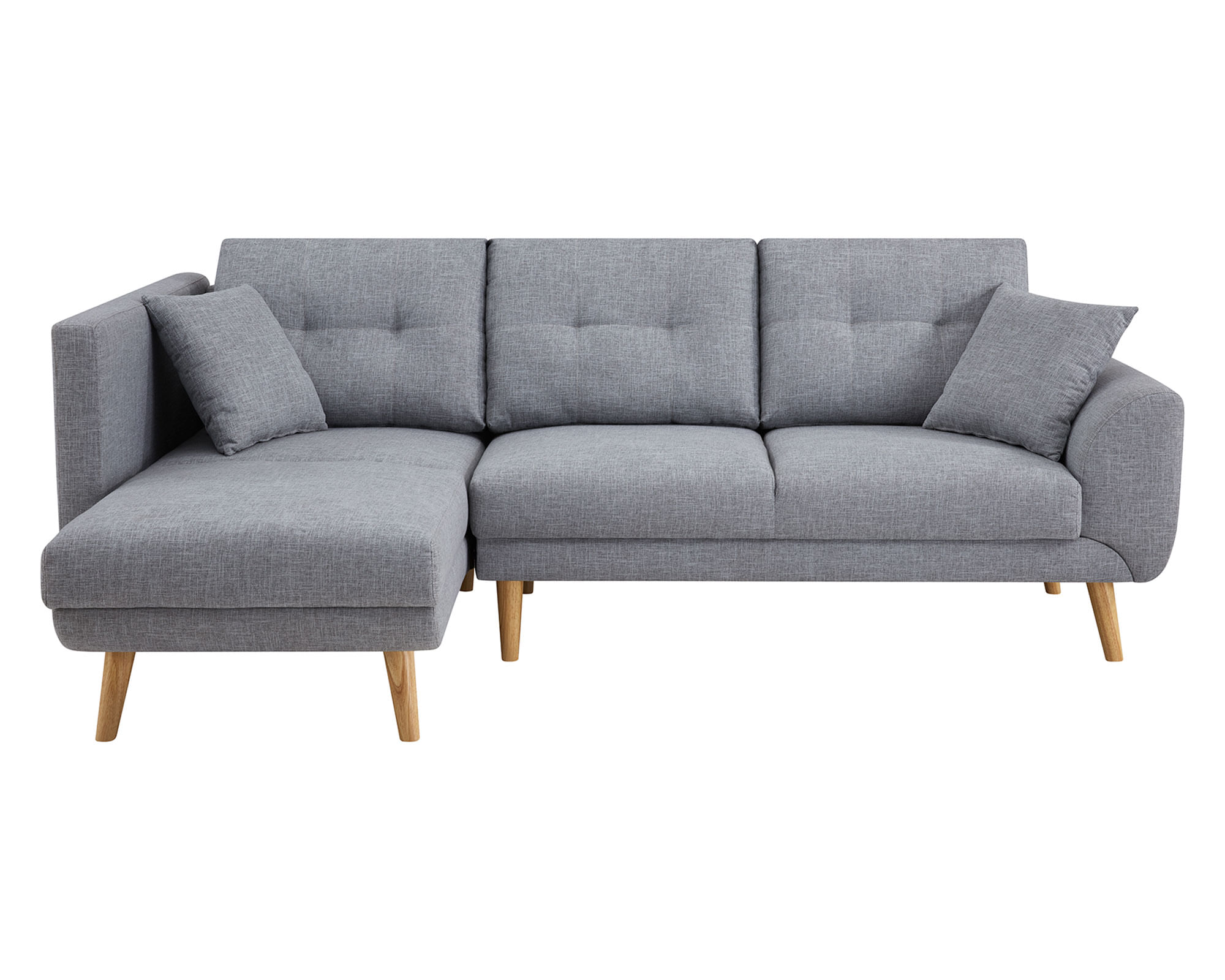 M+Design Sofá seccional Suzie gris M+Design