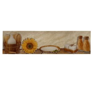 Pack listel 8x30 cm Girasol