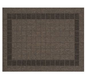 Alfombra 160x230 cm Sisal Atenea negro Idetex