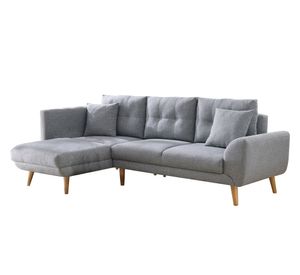 Sofá seccional Suzie gris M+Design