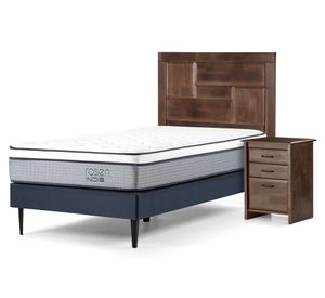 Cama europea 1.5 plazas Indie + set Dolce