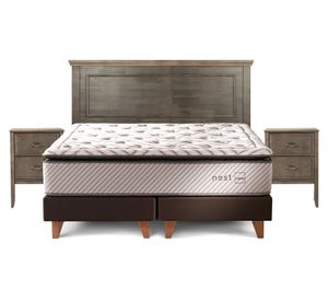 Cama europea 2 plazas Nest + set Anna Rosen