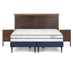 Cama europea 2 plazas base dividida Autonomy + set Anna