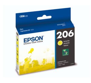 Tintas para impresora 206 Epson amarillo