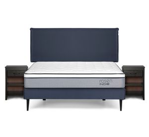 Cama europea 2 plazas Indie + Set Maurice